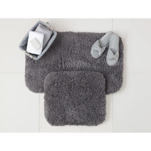 Madame Coco Shepp Bath Mats - Grey