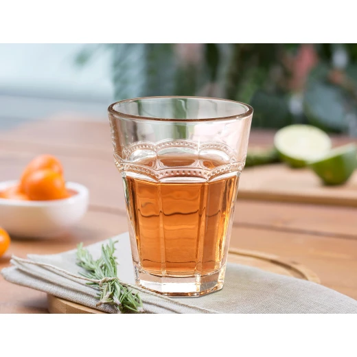 Madame Coco Perline 4-Piece Water Glass Set 250ml Madame Coco Perline 4-Piece Water Glass Set 250ml