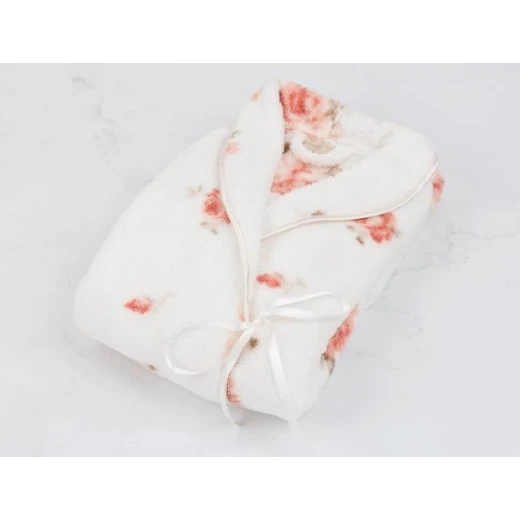 Madame Coco Chame Women Printed Wellsoft Kimono Bathrobe (L - XL) - مدام كوكو - Image 2