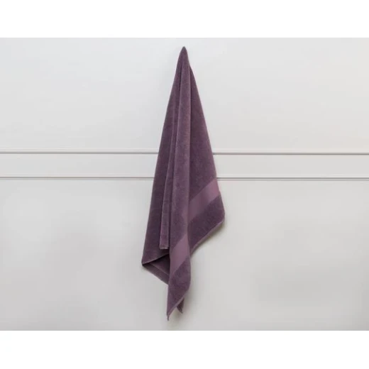 Madame Coco American Bath Towel - Burgundy - مدام كوكو - Image 2