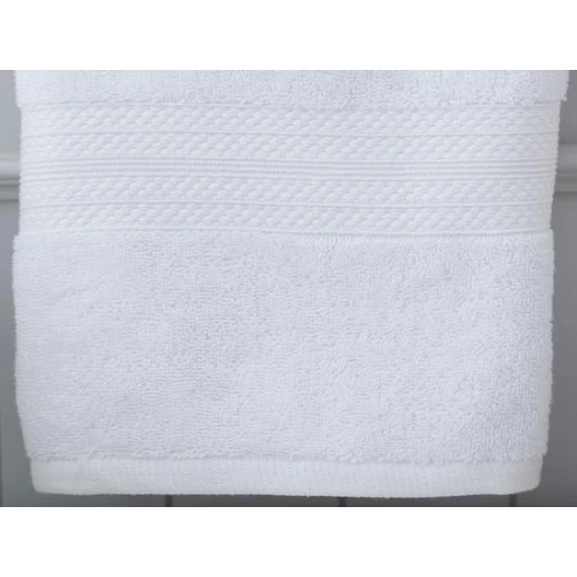 Madame Coco Roxane Face Towel - White - مدام كوكو - Image 2