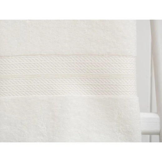 Madame Coco Roxane Bath Towel - Pearl - مدام كوكو - Image 2