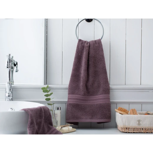 Madame Coco Roxane Face Towel - Burgundy Madame Coco Roxane Face Towel - Burgundy