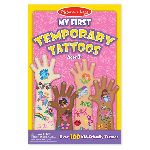 Melissa & Doug My First Temporary Tattoos-Girl