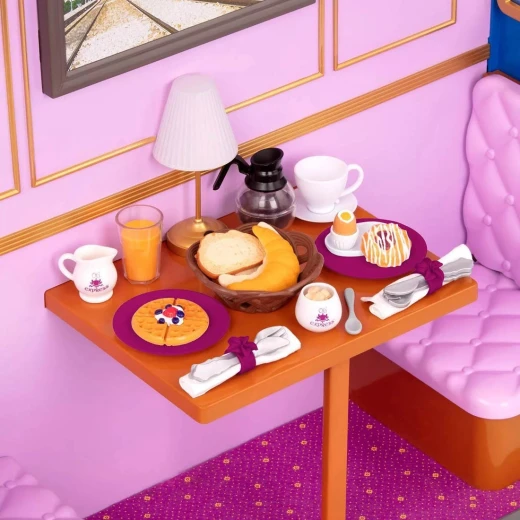 Our Generation Pegged Accessory - Dining Car Breakfast Set - أور جيناريشن - Image 3