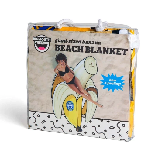 BigMouth Gigantic Banana Beach Blanket BigMouth Gigantic Banana Beach Blanket