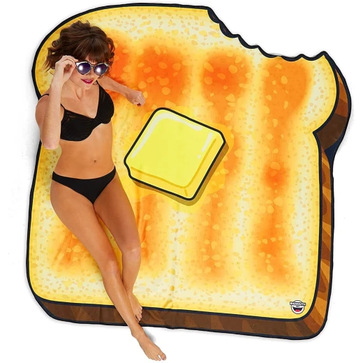 BigMouth Gigantic Toast Beach Blanket - بيج ماوث - Image 4