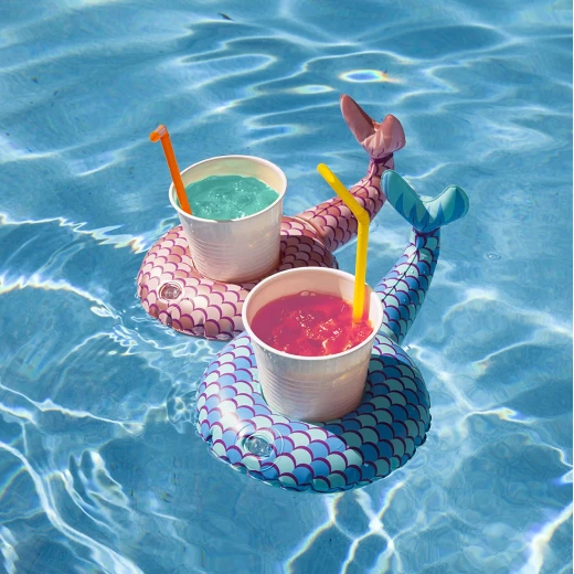 BigMouth Inc Mermaid Tails Beverage Boats (2-Pack) - بيج ماوث - Image 3