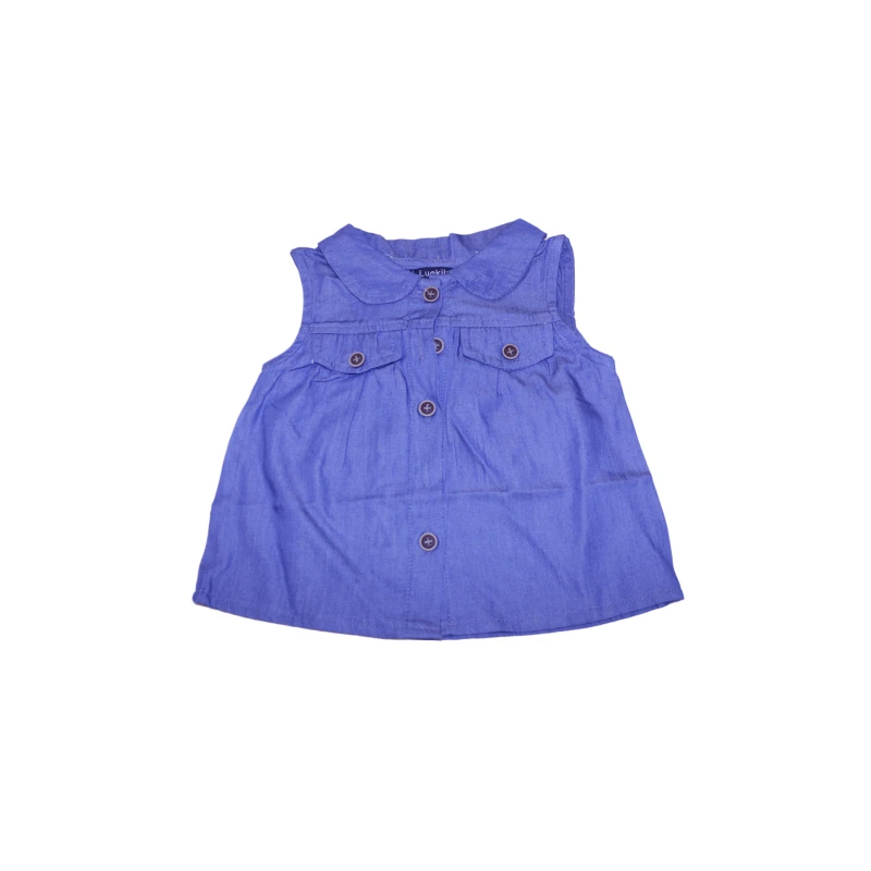 Luckily Girls' Shirt , 18-24 Months, Dark Blue