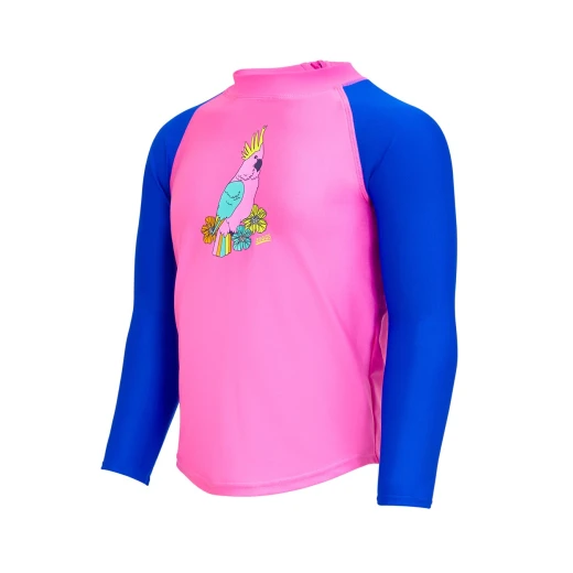 بلوزة سباحة بناتي باللون الزهري مقاس 2 لعمر سنتان من زوغز بلوزة سباحة بناتي باللون الزهري مقاس 2 لعمر سنتان من زوغز