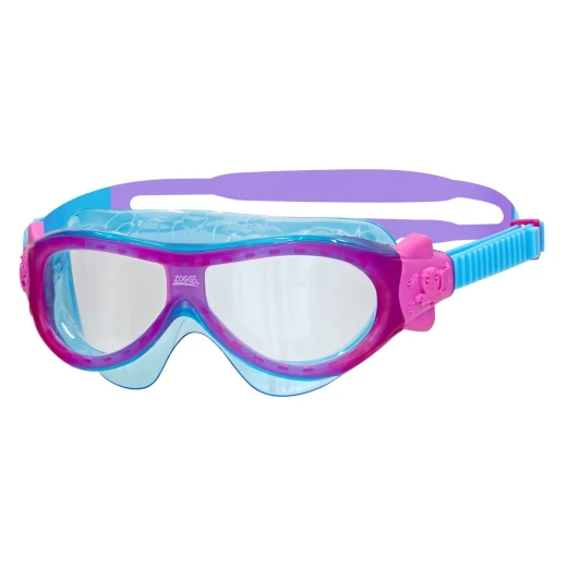 Zoggs, Phantom Kids Mask, Clear / Purple