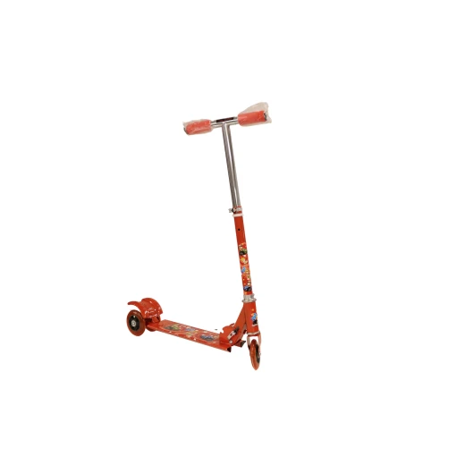 Scooter With Front and Back Wheels, Red Scooter With Front and Back Wheels, Red