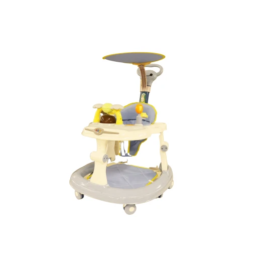 Baby Walker Jungle With Umbrella, Light Blue Baby Walker Jungle With Umbrella, Light Blue
