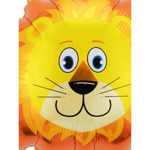42pcs Cartoon Lion Birthday Balloon Set - Image 2