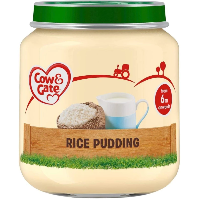 Cow & Gate Rice Pudding Jar 125g - كاو آند جيت