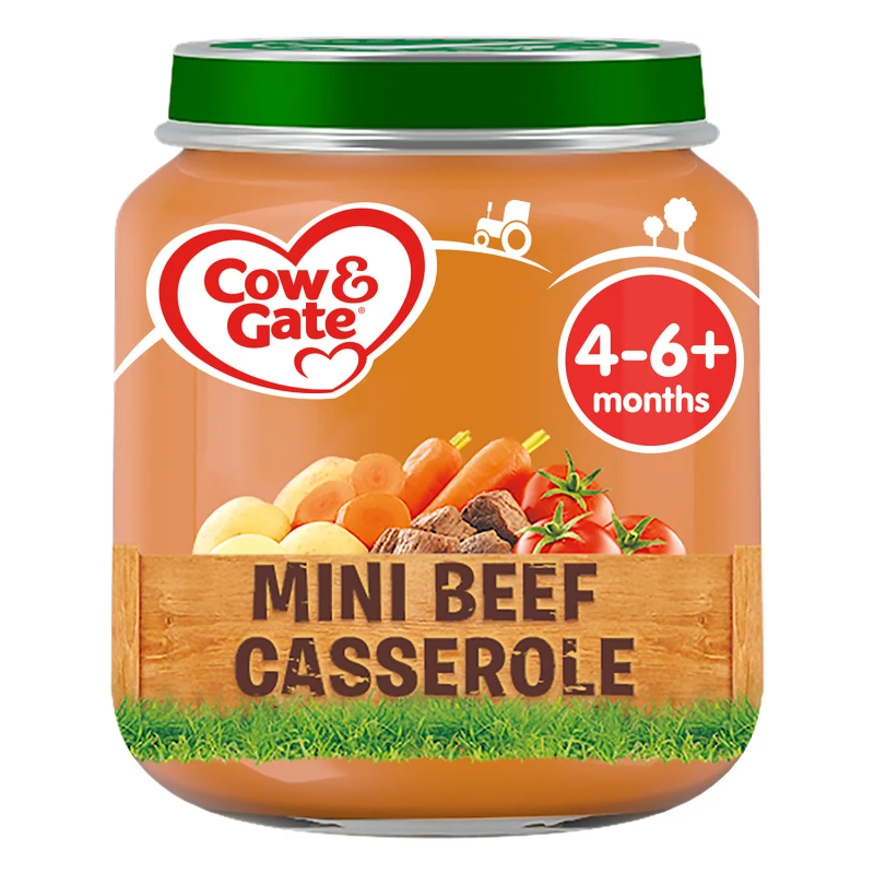 Cow & Gate Mini Beef Casserole Jar 125g - كاو آند جيت