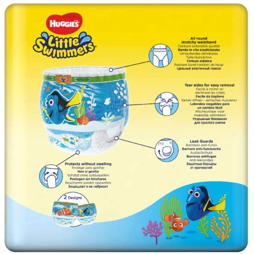 Huggies Little Swimmers Swim Pants, Size 3-4, 7-15 Kg, 20 pants - Huggies - Image 2
