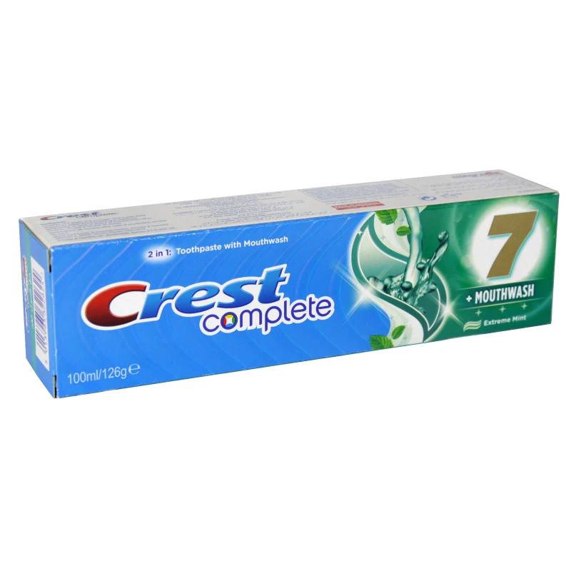 Crest Toothpaste Complete and Mouthwash Extreme Mint 100 ml - كريست