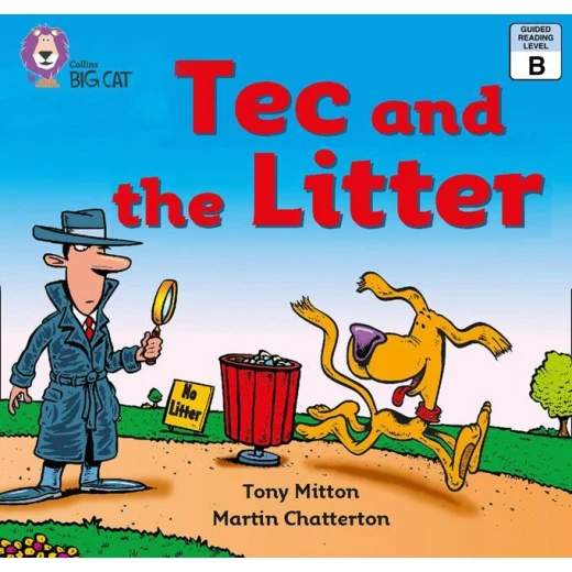 Collins Big Cat, Tec and the Litter Paperback قصة Collins Big Cat, Tec and the Litter Paperback قصة