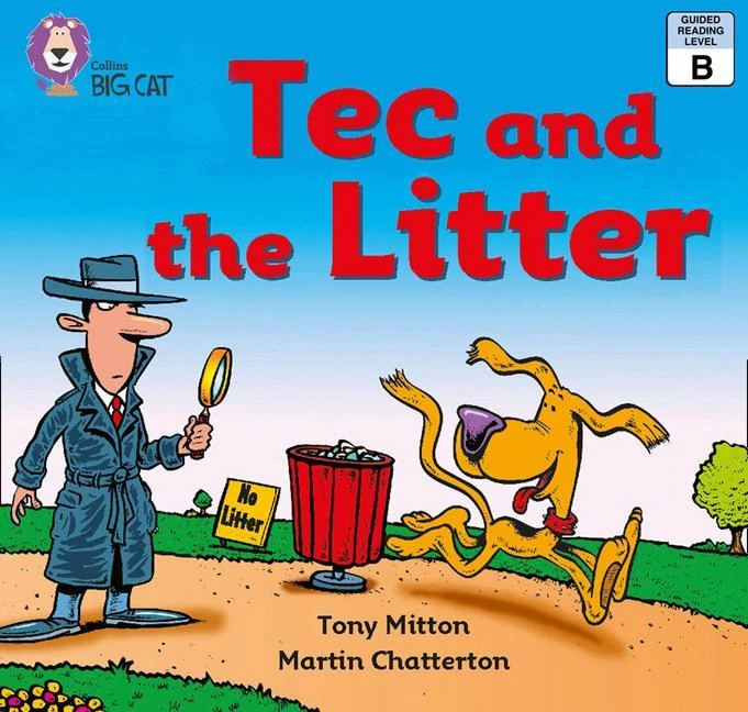 Collins Big Cat, Tec and the Litter Paperback قصة - كولينز بيج كات