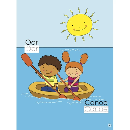 كتاب للكتابة و المسح للتعلم عن البحر - او ام - Image 3