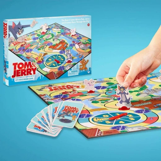 لعبة سباق مدينة توم وجيري، متعددة الألوان - توم اند جيري - Image 2