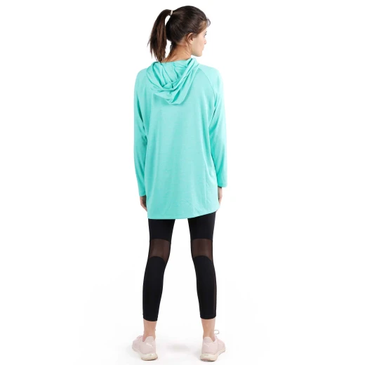 RB Women's Squat Hoodie , Free Size, Aquamarine - RB - Image 2