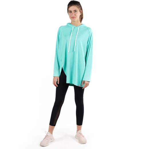 RB Women's Squat Hoodie , Free Size, Aquamarine RB Women's Squat Hoodie , Free Size, Aquamarine