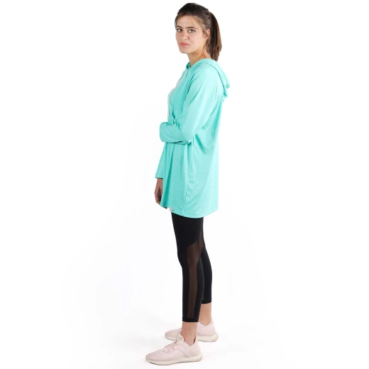 RB Women's Squat Hoodie , Free Size, Aquamarine - RB - Image 4