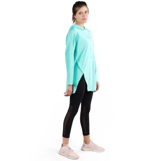 RB Women's Squat Hoodie , Free Size, Aquamarine - RB - Image 5