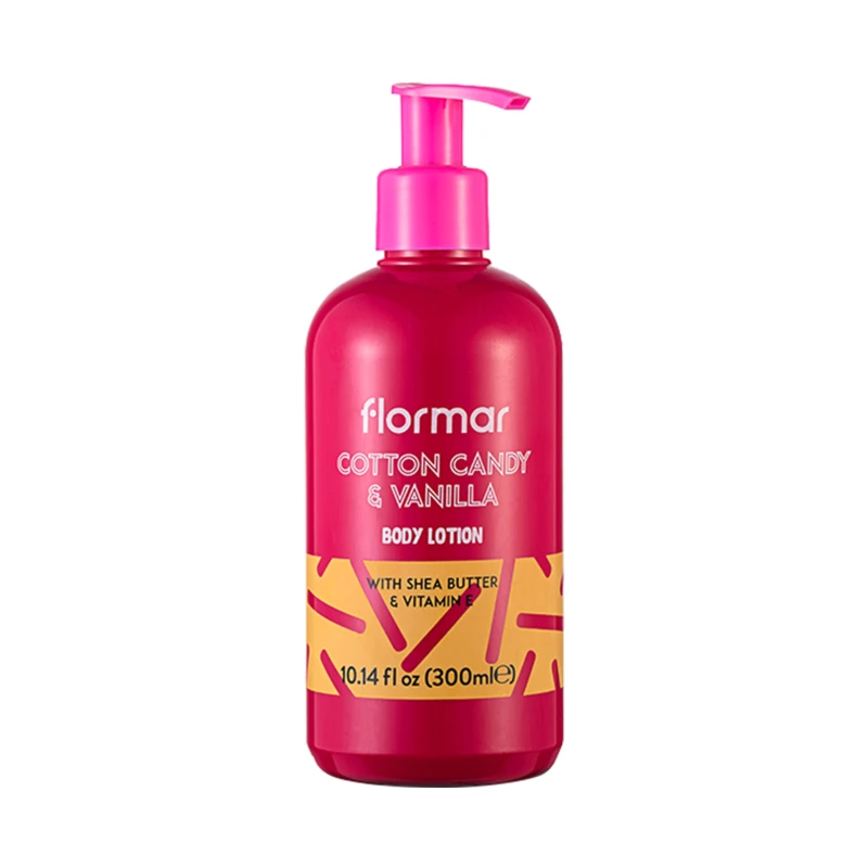 Flormar Body Lotion- cotton Candy& Vanilla -300ml - فلورمار