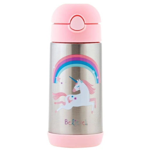 Stephen Joseph Double Wall Stainless Steel Bottle Unicorn Stephen Joseph Double Wall Stainless Steel Bottle Unicorn