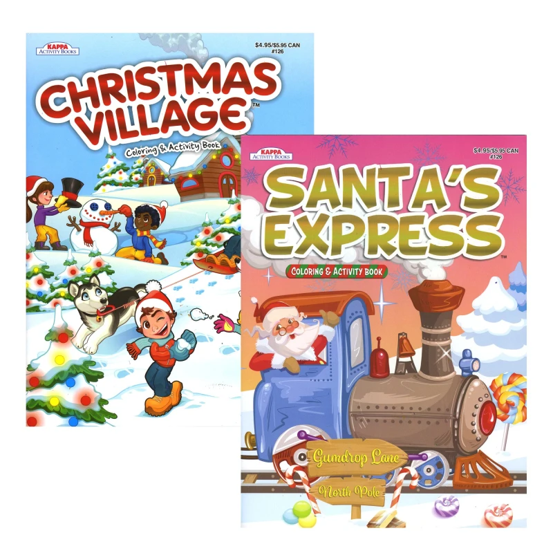 Kappa Christmas Coloring & Activity Book - Kappa