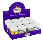 Bazic Glitter Shaker Iridescent/Silver/Gold Color (56.6g) - Bazic
