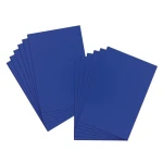 Bazic Dark Blue Poster Board, 5 Sheets - Bazic