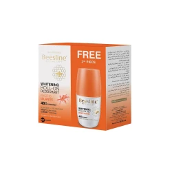Beesline Whitening Pacific Island Deodorant Roll On, 50 Ml + 1 Free