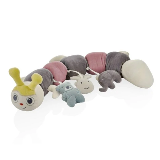 Babyjem caterpillar toy pillow pink Babyjem caterpillar toy pillow pink