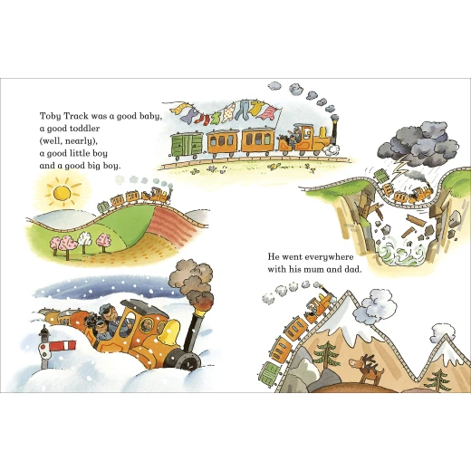 Penguin Master Track's Train (Happy Families) - Penguin - Image 4