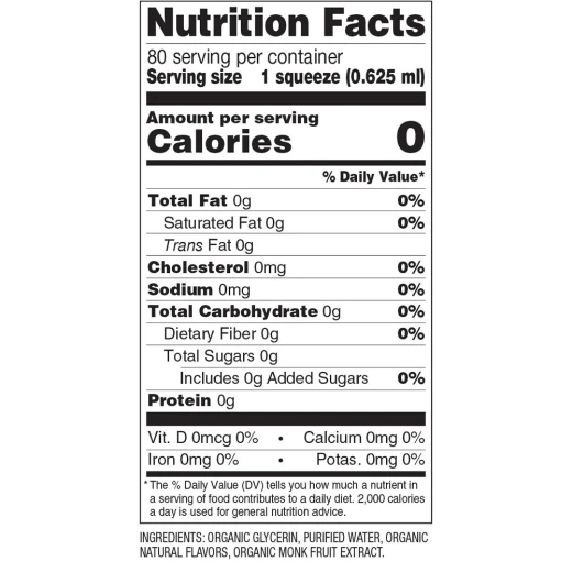 Sweetleaf Monk Fruit French Vanilla 80 Servings - سويت ليف - Image 2