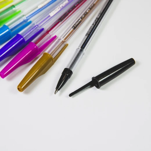Bazic Pure Neon Color Stick Pen,10 Pens - Bazic - Image 4