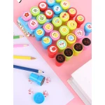 ختم رسم كارتون عشوائي قطع 10, تشكيلة