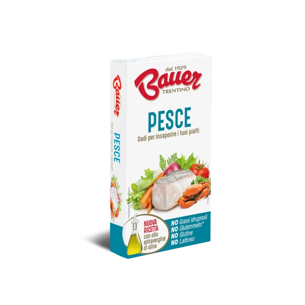 Bauer Gluten Free Fish With Olive Oil Cubes ( 60g ) - Bauer