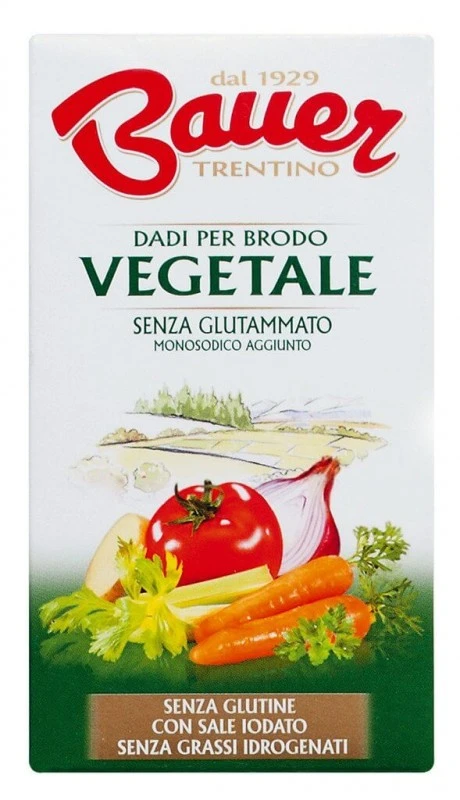 Bauer Gluten Free Vegetable With Olive Oil Cubes ( 60g ) - Bauer