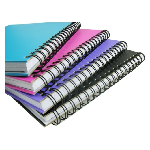 دفتر سلك بغلاف مقوى مقاس A4 من مفكرة - مفكرة - Image 2