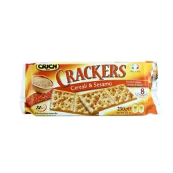 Crich Crackers With Cereal & Sesame 250g