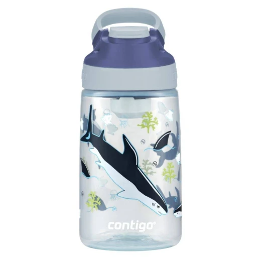 Contigo Autoseal Kids Gizmo Sip, 420 ml, Macaroon Sharks Contigo Autoseal Kids Gizmo Sip, 420 ml, Macaroon Sharks