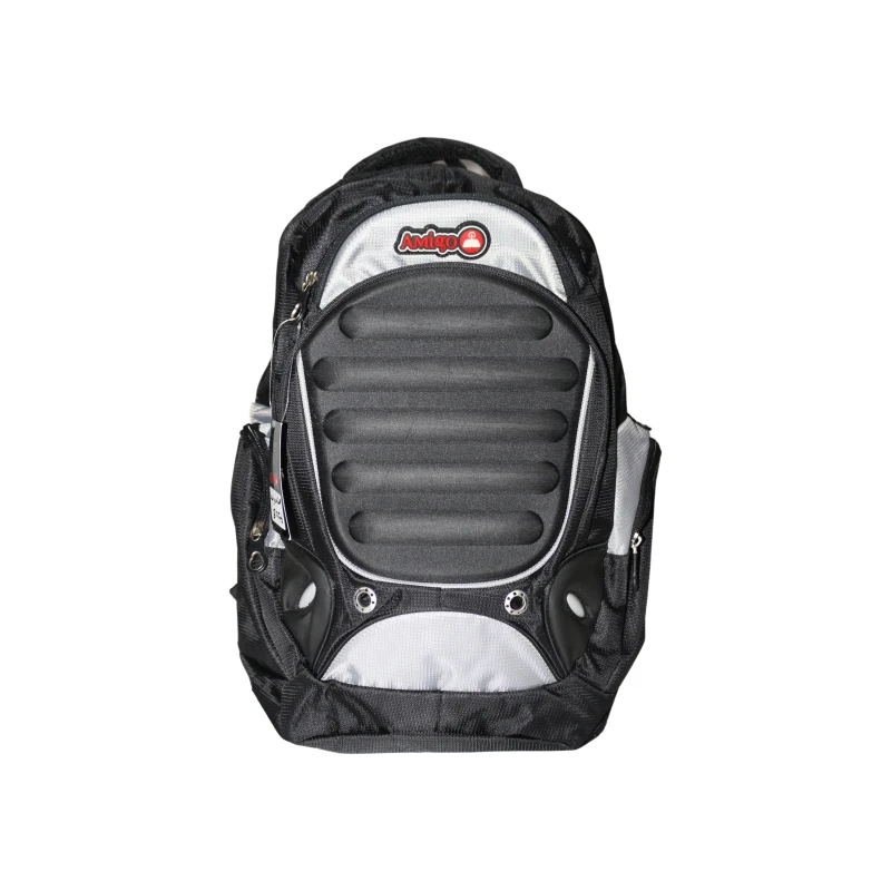 Amigo School Bag, Black&Gray
