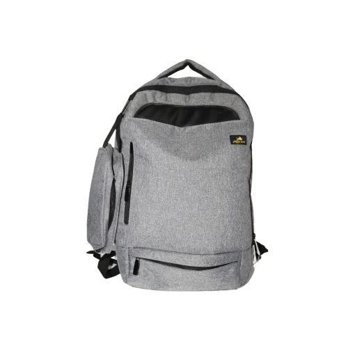 Glossy Bird School Bag with Pencil Case, Light Gray, 50 cm Glossy Bird School Bag with Pencil Case, Light Gray, 50 cm