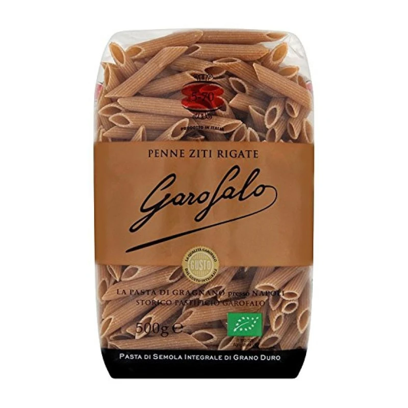 Garofalo Org Whole wheat Penne No.5-70 - 500g - Garofalo