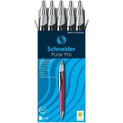 Schneider Pen Pulse Ballpoint Pen - purple